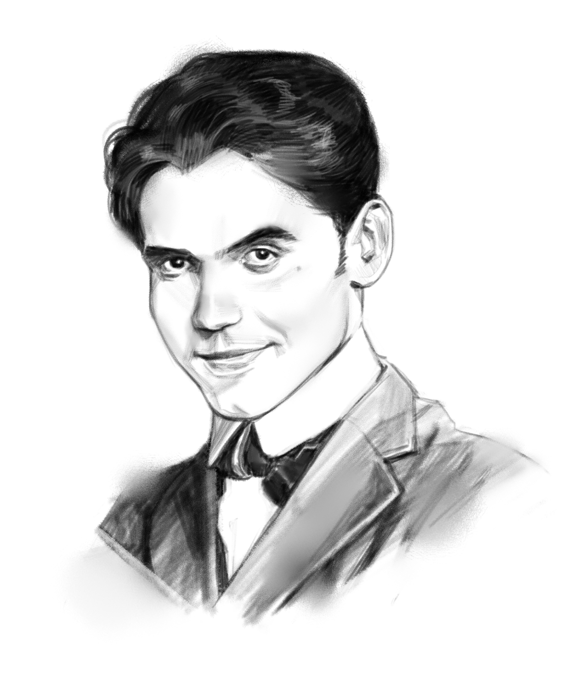 Retrato de Federico Garcia Lorca