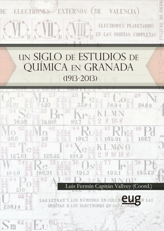 Portada Un siglo de estudios de química en Granada