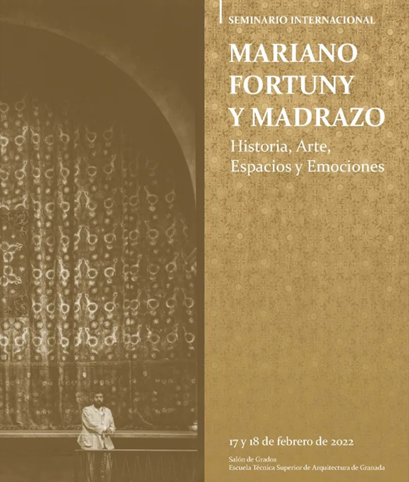 cartel del seminario sobre Mariano Fortuny