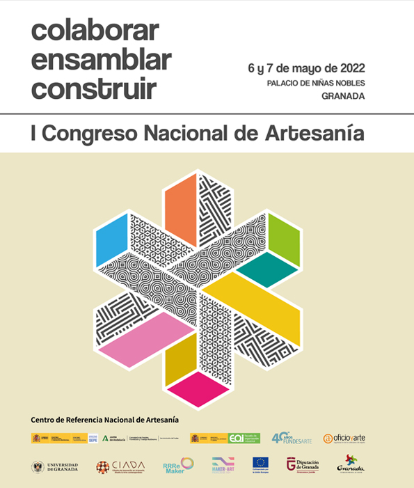 cartel I Congreso nacional de Artesanía