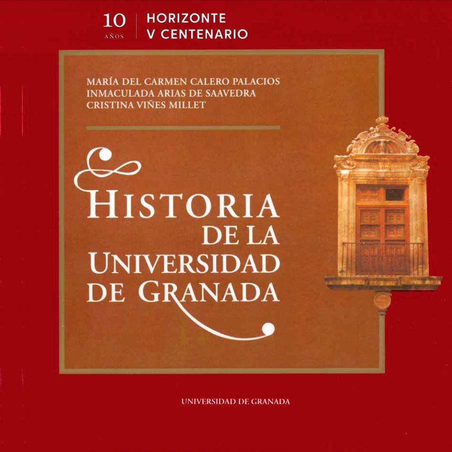Portada del libro Historia de la Universidad de Granada