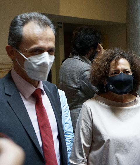 La firma del convenio del IFMIF-DONES impulsa candidatura para albergar el acelerador de partículas foto de Pedro Duque y Pilar Aranda