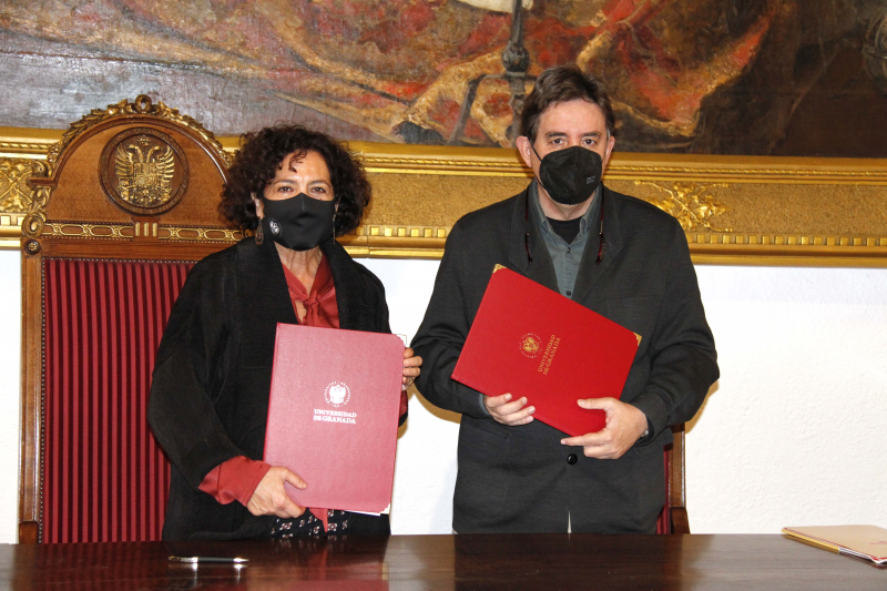Luis García Montero y Pilar Aranda Ramírez Luis García Montero y Pilar Aranda Ramírez