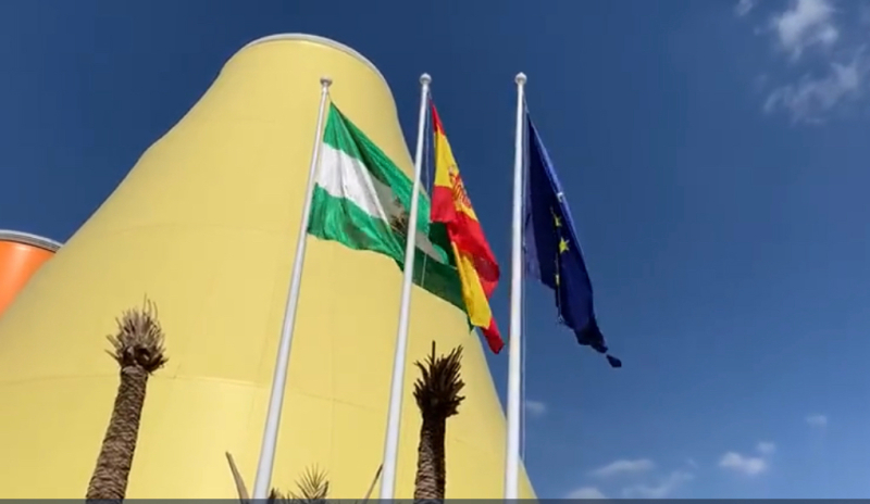 pabellón imagen del pabellón de andalucía en Dubai