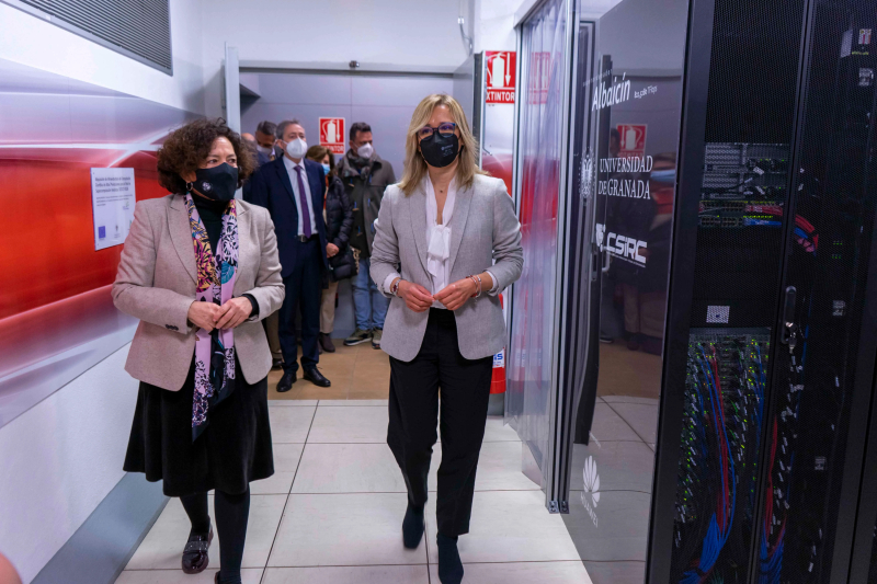 presentación del nuevo supercomputador de la UGR